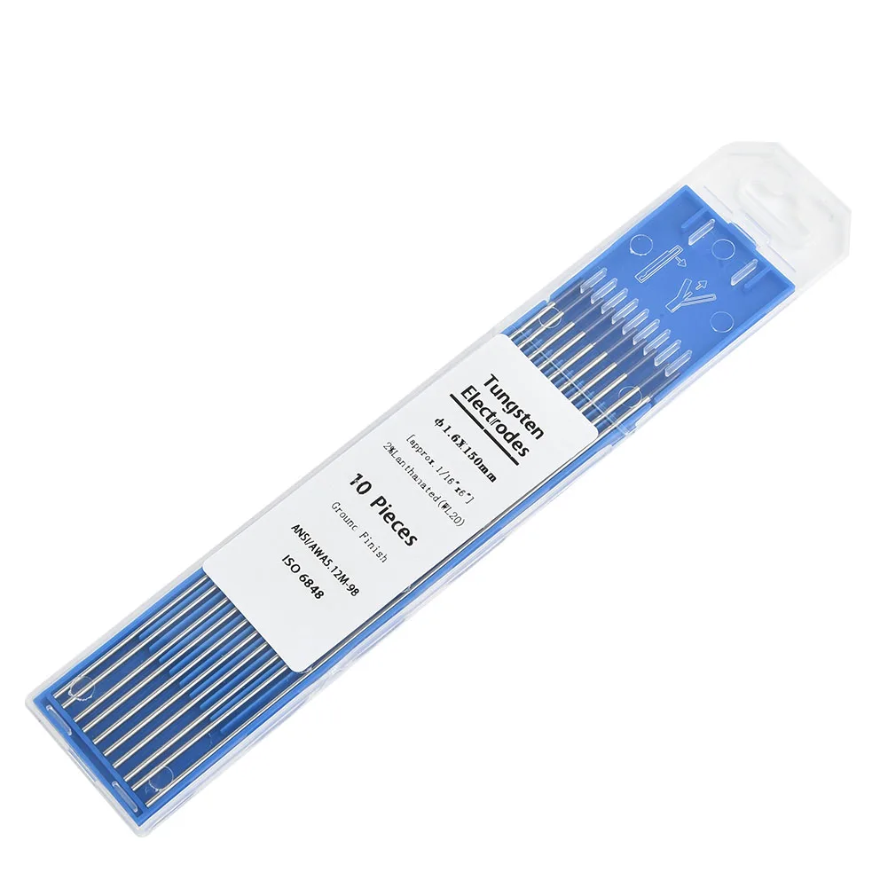 Lanthanum Tungsten Electrodes 10 Pcs 0.04