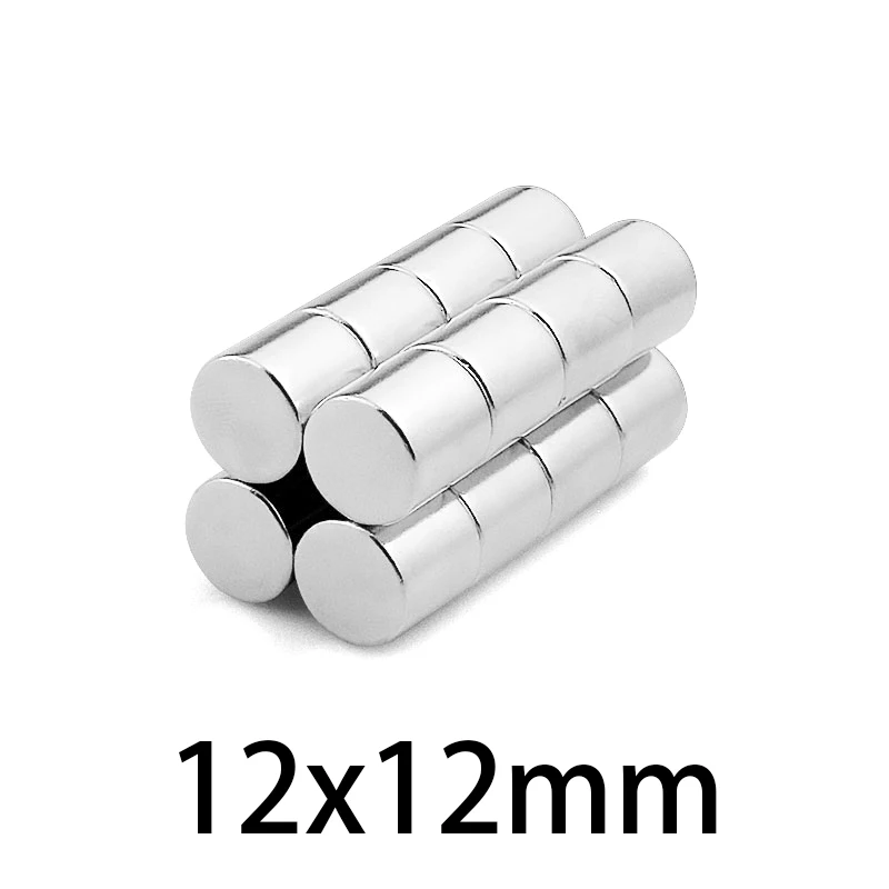 30 Pcs Super Strong Neodymium Magnets, 12 x 3mm Small Round Fridge Rare  Earth Magnets for Crafts, Tiny Neodymium Office Magnets for Whitboard, Dry  Erase Board, DIY, Scientific Models