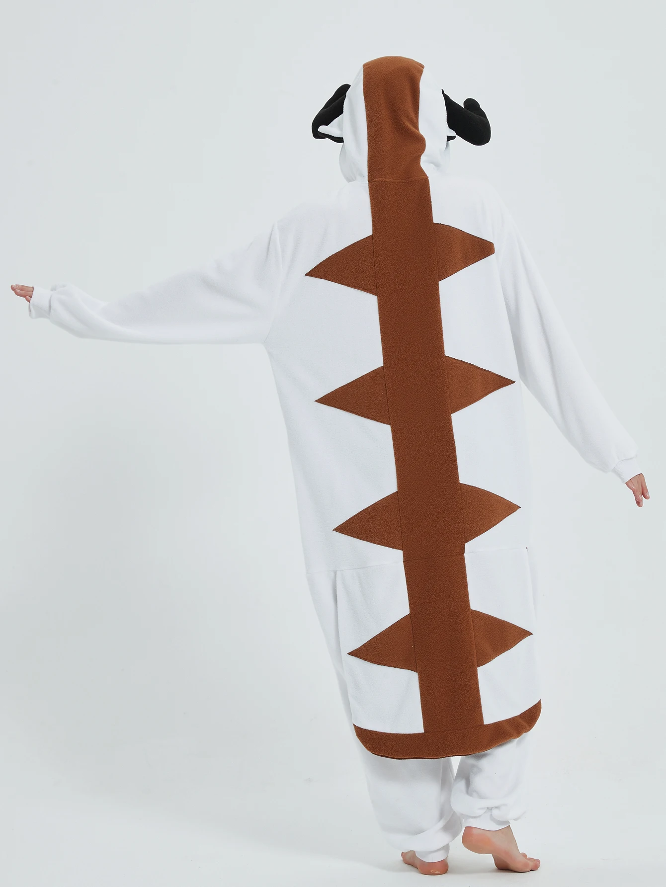 Appa Cosplay Kigurumi Pajamas Onesies Super Large Anime Cow Movie Cartoon Male Adult Christmas