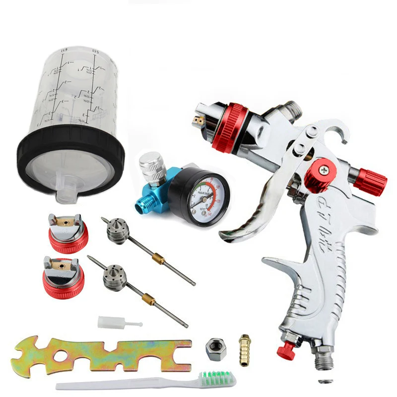 Original Authentic 2008 HVLP Air Spray Gun Paint Set High Atomizer Suitable For Car Primer CE