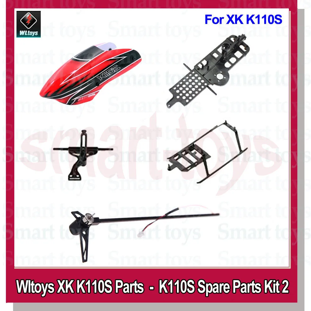 Wltoys XK K110S RC Helicopter Parts Kit Landing Skid Gear K110.007