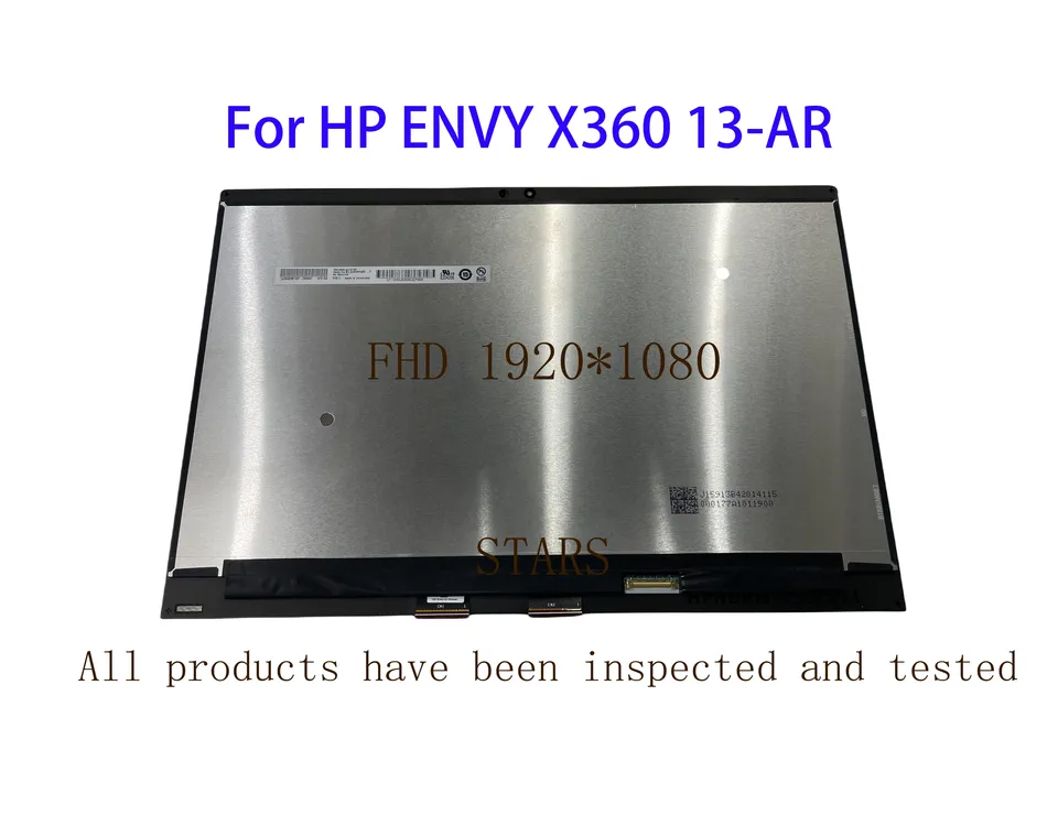 Écran Tactile LCD 13,3 Pouces for Ordinateur Portable HP Envy X360, 13