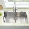 Kitchen sink, sink drop gauge  kitchen sink top mount single bowl deep kitchen sink,‎33 x 19 x 10 inches 3