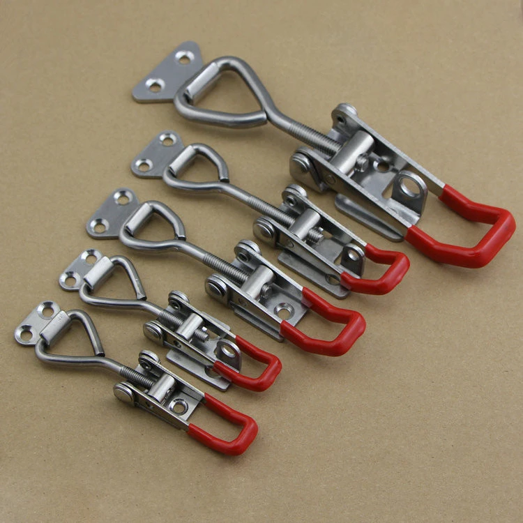 Toggle Latch Clamp Adjustable Toggle Clamp 4001 4002 4003 Cabinet Box Lever Handle Lock 2pcs For Sliding Door Furniture Hardware toggle latches,furniture hardware,buckle clamp