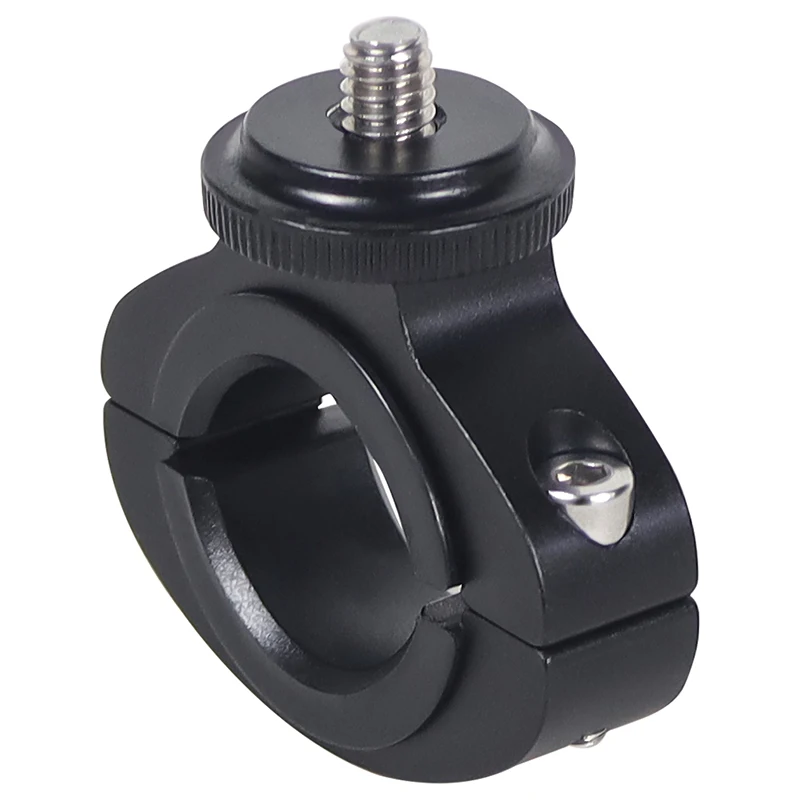 Aluminum Alloy Bike Bicycle Handlebar Mount for GoPro Hero13 10 9 8 7 1/4 Screws