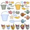 Summer Beach Toys for Kids Soft Silicone Sandbox Set Beach Game Toy for Send Children Beach Play Sand Water Play Tools Sand 1