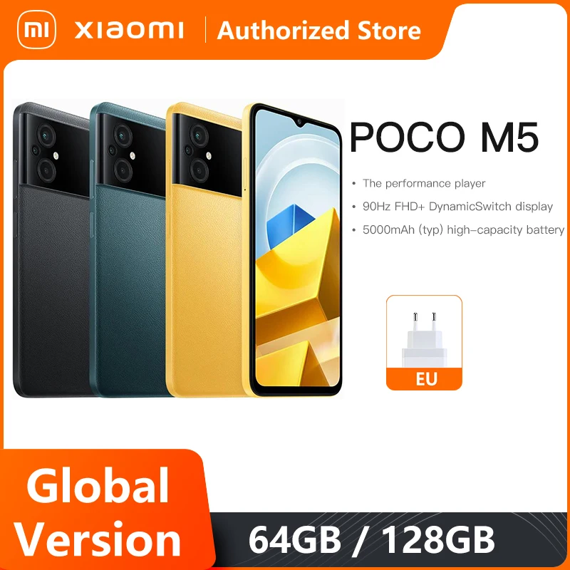 Xiaoi 휴대 전화 글로벌 버전 | Xiaoi Poco M5 글로벌 휴대 전화-버전 M5 - Aiexress 리뷰후기