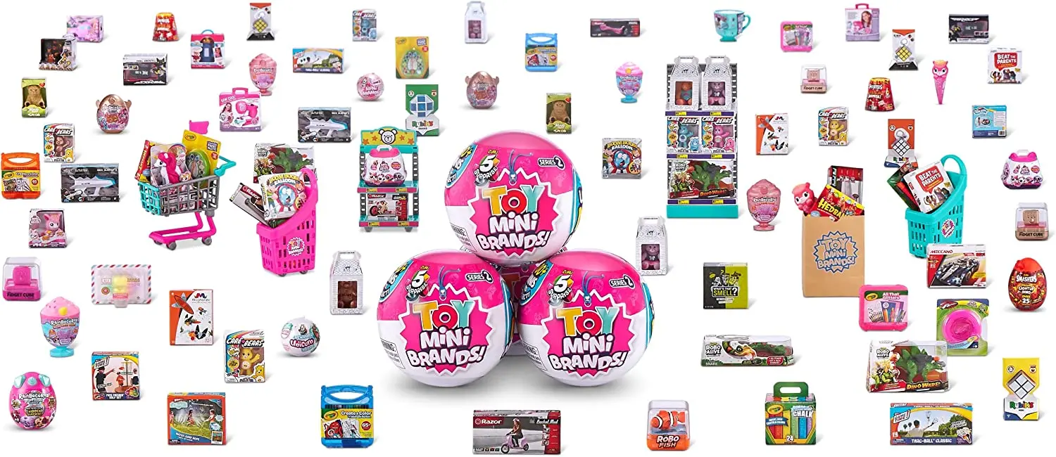 5 Surprise Toy Mini Brands Make It Mini Food mini toys ball Exclusive and  Mystery Collectibles Toys Collect for Boys and Girls - AliExpress