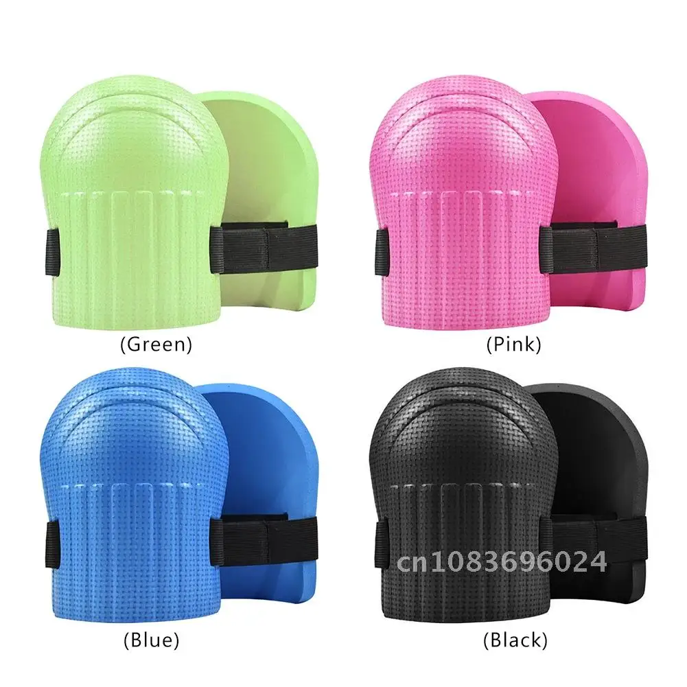 

Foam EVA Soft 1 Pair Knee Protector Pad Covered Anti-Skid Joints Kneeling Guard Pads Cushion for Worker Workplace Safety Supplie