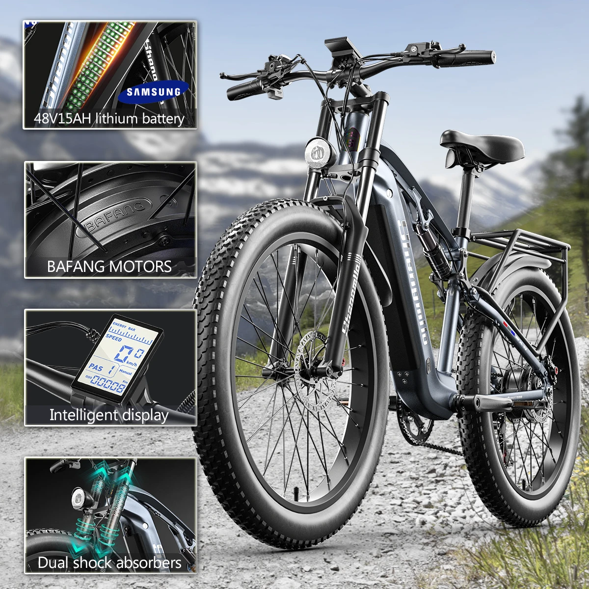 Luna Cycle Luna Electric Mountain Bike Apex Luna Cycle Ebikes