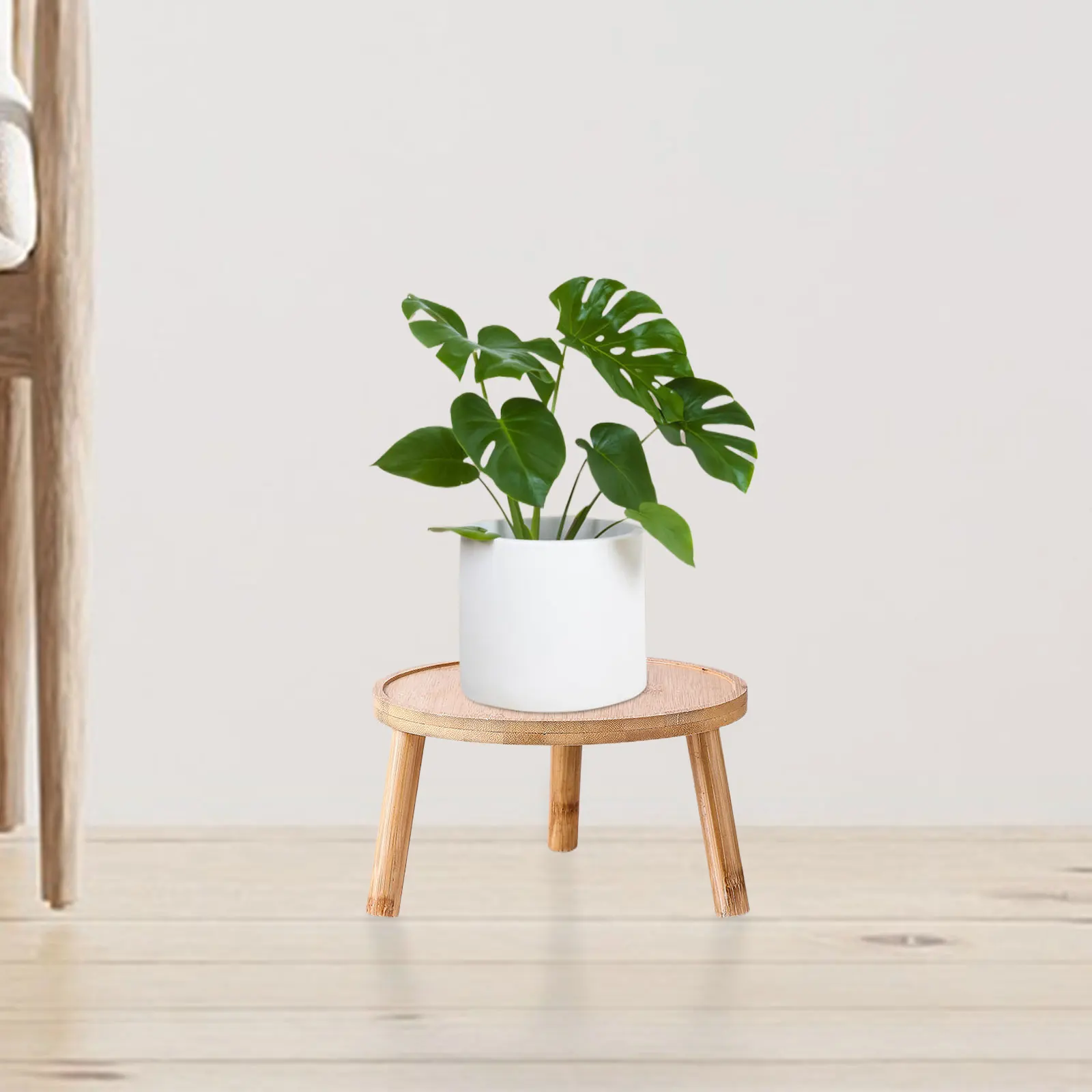 Small Planter Rack Wooden Plant Stand Flower Pots Stand Mini Plant Table Flower Pot Holder for Living Room Patio Balcony Garden plant stand,wooden flower shelf