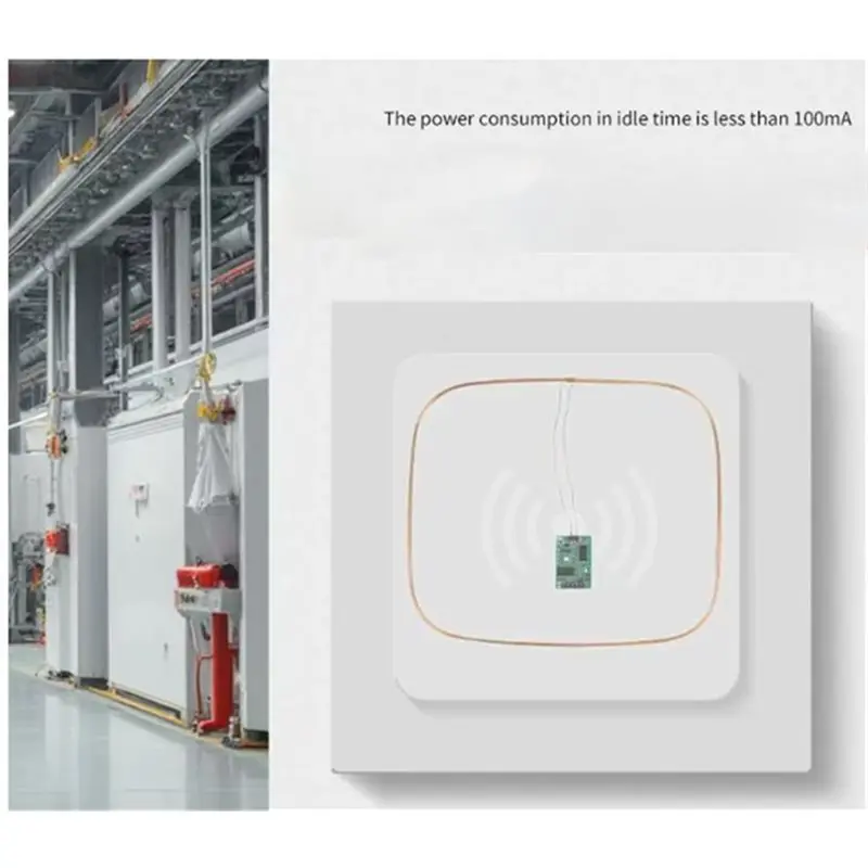 B49C UART/TTL 5V 판독 125KHZ RFID 장거리 카드 리더 모듈 EM 안테나 30CM 애완 동물 주차장 원격 카드 리더기