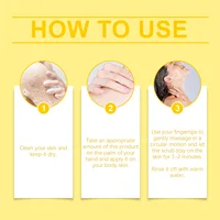 Gommage exfoliant au curcuma et au citron, débouchage des Pores, améliore la rugosité de la peau, renforce la barrière cutanée, soulage la sécheresse, gommage propre du corps 5