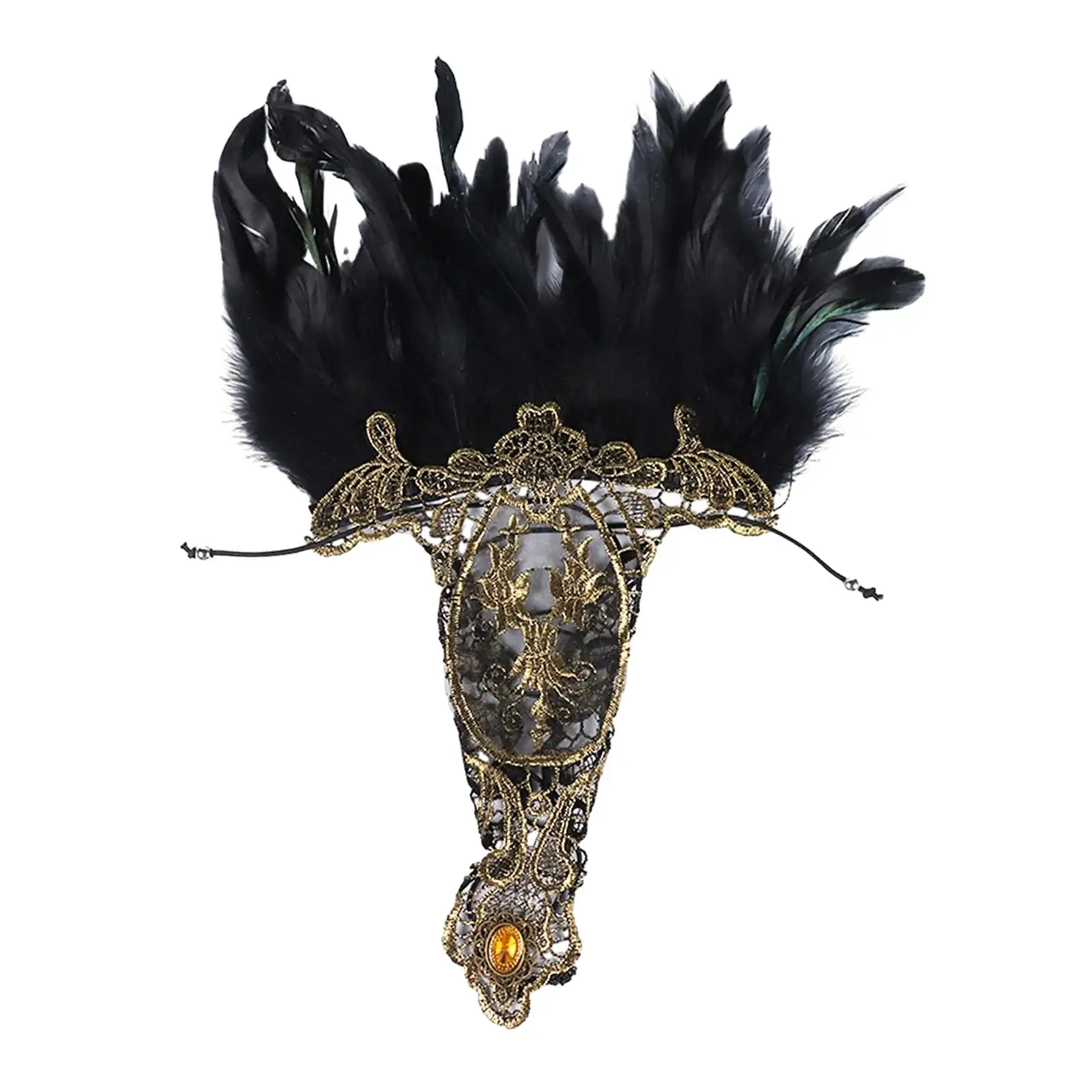 

Черные кружевные перчатки без пальцев, манжета на руку, Женские аксессуары, кружевные длинные перчатки с перьями для свадебной вечеринки