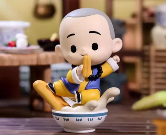 thumbnail image 1 of POP MART Yichan Little Monk Zen Dwelling Food Series Blind Box Toys Guess Bag Mystery Box Mistery Caixa Action Figure Surpresa, 1 of 5