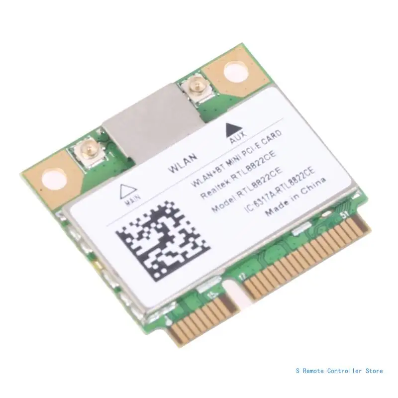 WiFi Card 2.4G/5Ghz 1200Mbps Bluetooth-compatible 5.0 Mini PCIE RTL8822CE 802.11AC