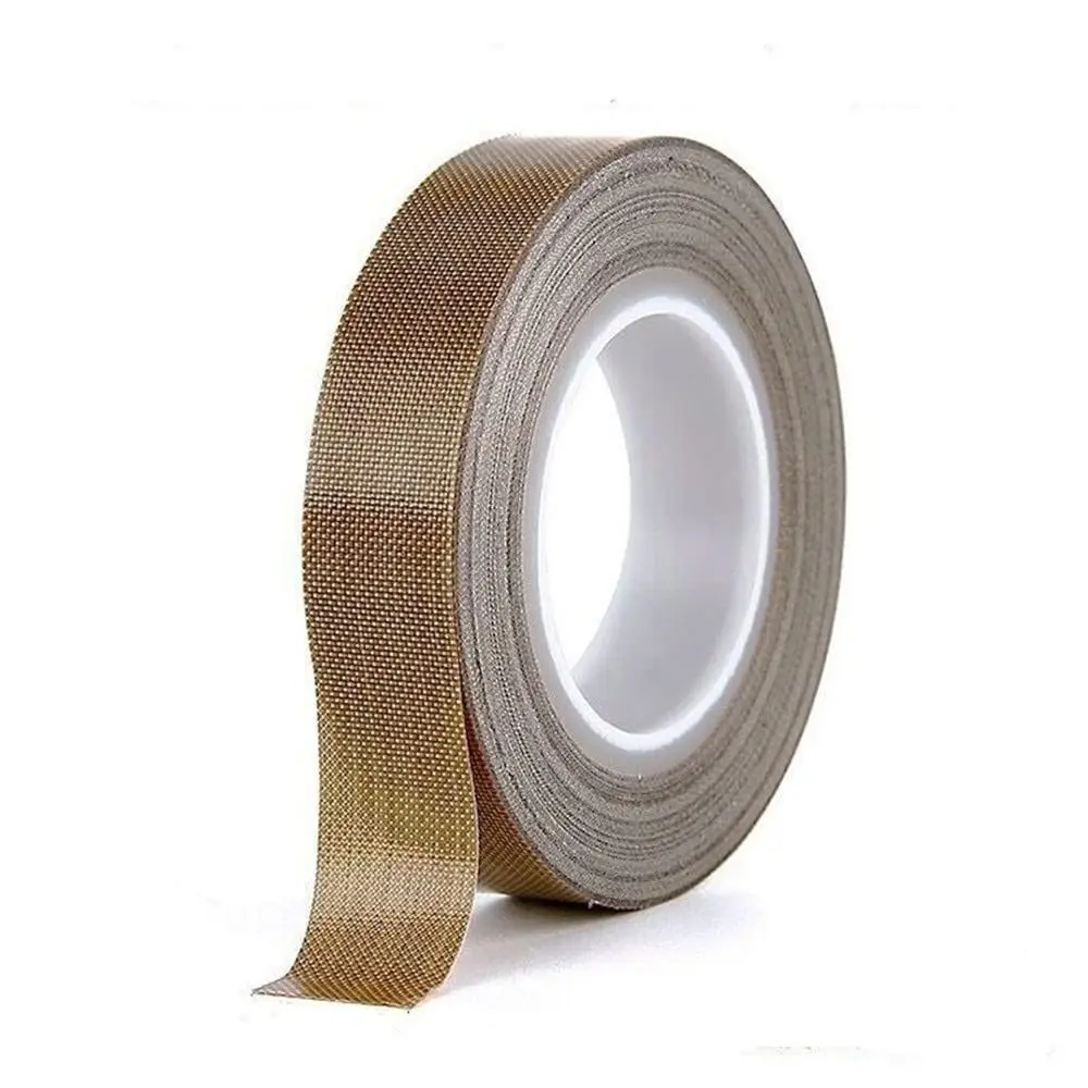 1/2-inch x 33 Feet x 0.18mm Teflon Tape Hand Impulse Sealers PTFE Coated PTFE Tape Fiberglass Adhesive Tape