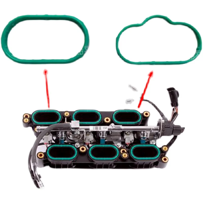 1PcforJaguarXFXJLSTYPEintakemanifoldsealingringgreenrubber