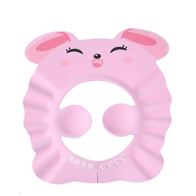 Children Kids Baby Bath Visor Shampoo Cap Adjustable Shower Hat