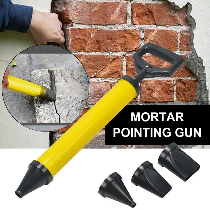 

Цементный пистолет для цемента, насос для цементного лайма, штукатурный распылитель, аппликатор, инструмент для цементного лайма, 4 насадки, строительные инструменты