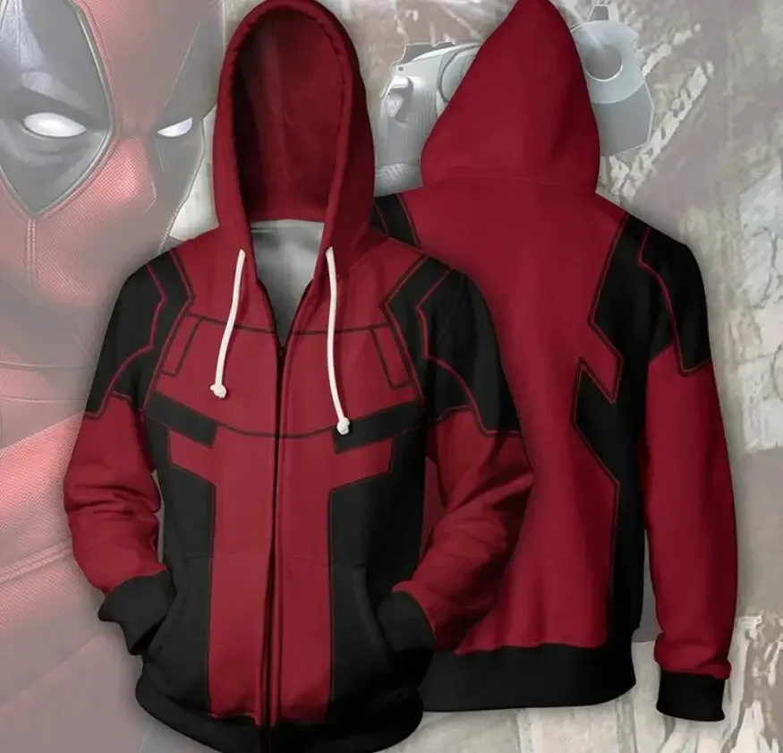 Sudadera con capucha de manga larga con estampado 3D de Soldado de invierno para hombre, sudadera con capucha de superhéroe, chaqueta de cosplay, ropa de primavera y otoño