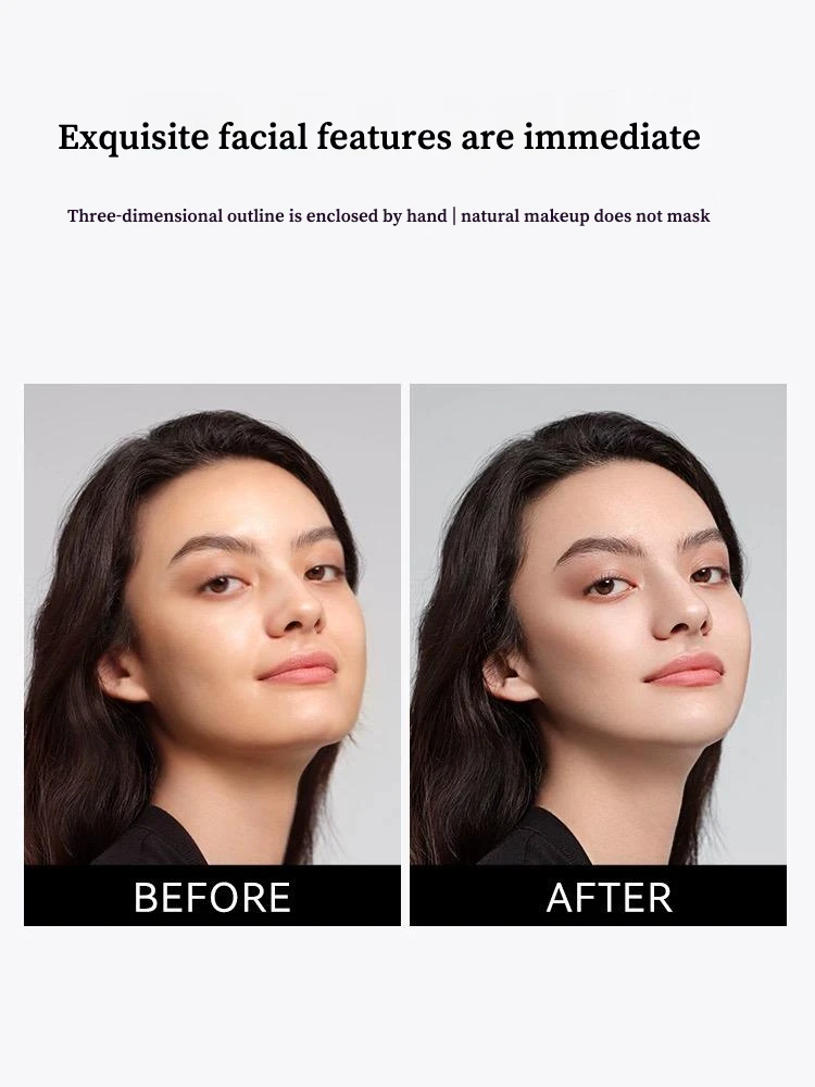 OOO OUTOFOFFICE Liquid Contour Highlight Stick Matte Nose Shadow Concealer Brightening Face Natural  Cosmetic Pen Light Shadow 5