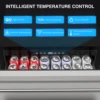24 Inch Under Counter Double Drawer Fridge Indoor and Outdoor Beverage Refrigerator Stainless Steel Beverage Fridge  Foam Door 4