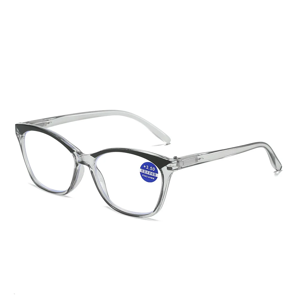Reading Glasses Presbyopic Glasses Cay Eye Women Men Retro Resin Lens With Diopters +0.25 +0.5 +1.0 +1.25 +1.75 +2.75 +4.0 +4.5 +6.0