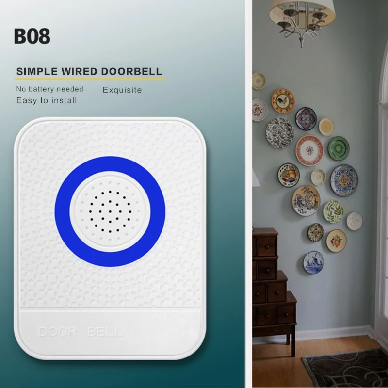 Wired Doorbell 12V For Home Hotel Garden Company