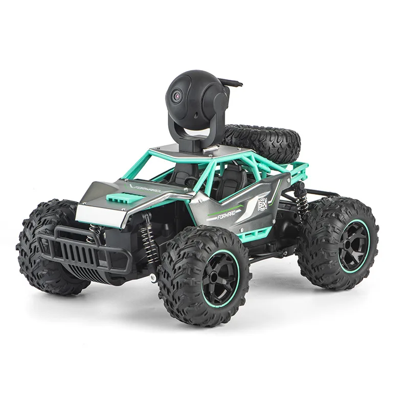 RC Trucks 2.4G 1/14 Alloy Off-Road Climbing Car High-speed 1080P WiFi Camera Video Drift Remote Control Car Toys for Boys Gifts