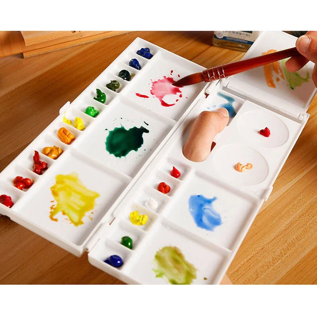 High Quality Empty Watercolor Palette Paints Tins Box for