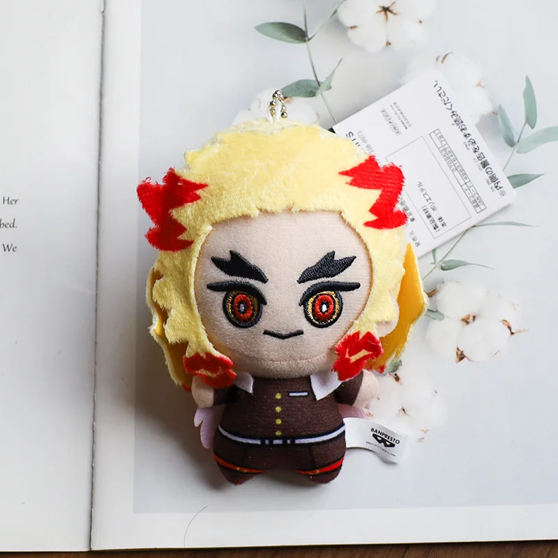 Anime Demon Slayer Tomioka Giyu Kamado Tanjirou Kamado Nezuko Agatsuma Zenitsu Shinazugawa Genya Plüschtier Puppe Geschenk – Detail 20