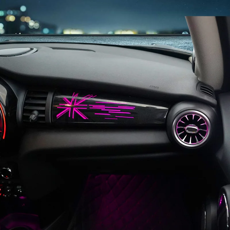 

Auto Atmosphere Lamp Car Interior Ambient Light LED Decorative Lamp Dashboard Air Outlet Accessories For Mini Cooper F55 F56 F57