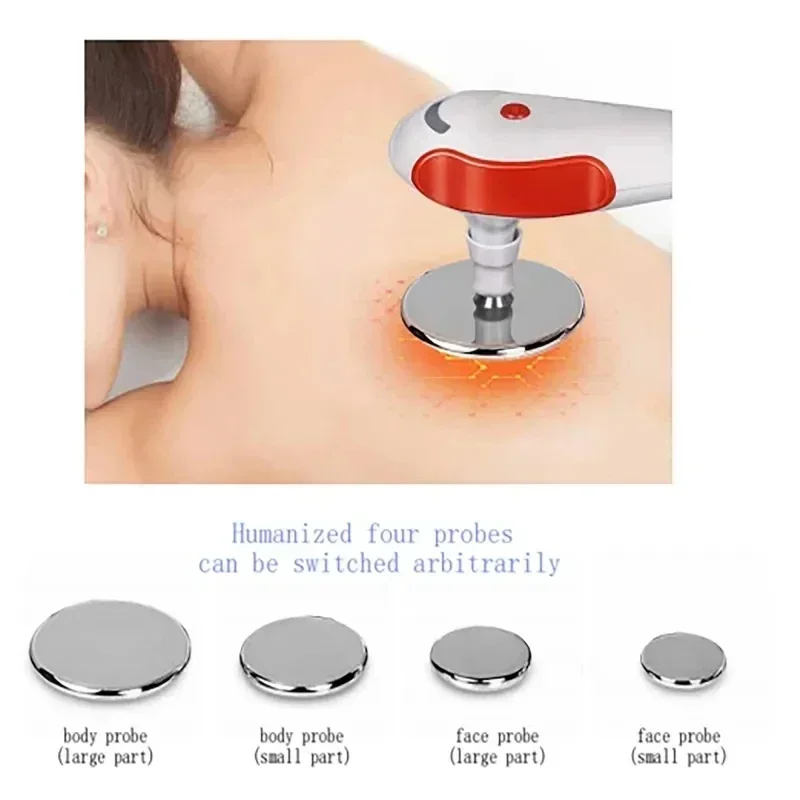 Portable 448KHZ RF Tecar Therapy RET CET Diathermy Body Sliming Machine Pain Relief Skin Tightening INDIBA Deep Care 2024 4