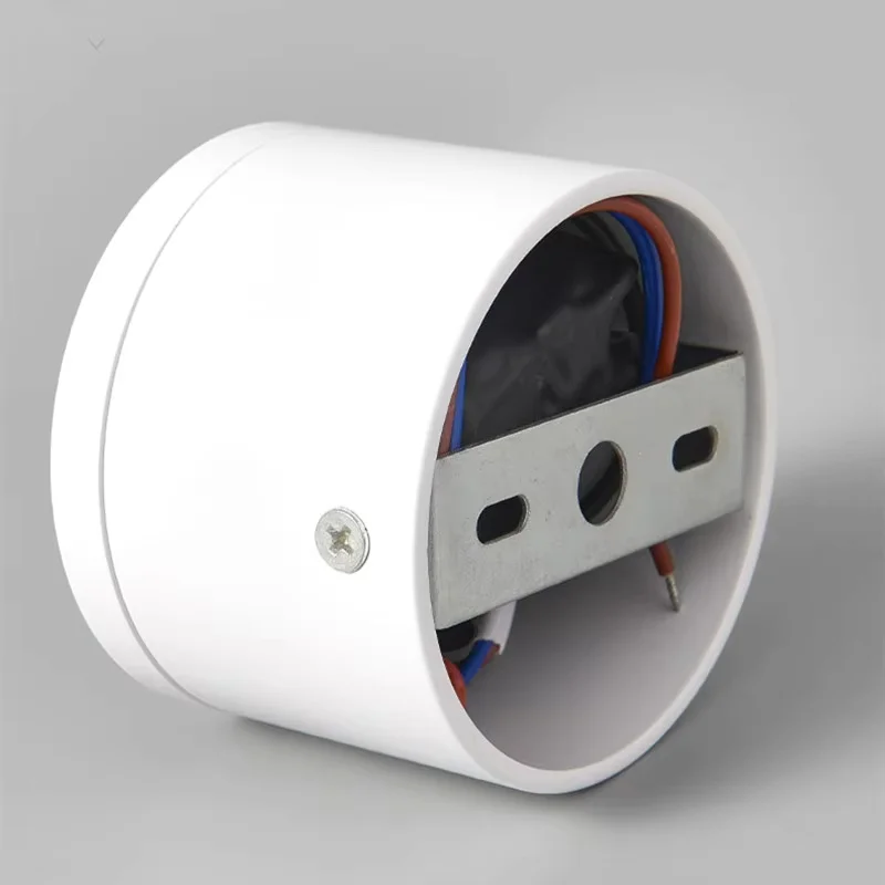 Modern Black LED Ceiling Light with Dimmable Rotatable Spot Light