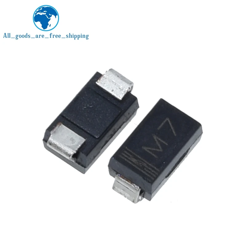 TZT 100 Stück 1n4001 M1 1n4004 M4 1n4007 M7 Fr107 Rs1m Fr207 Rs2m Her108 Us1m Sf18 Es1j Sf14 Es1d – Detail 6