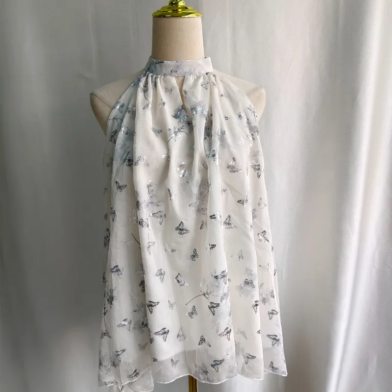 Women's Floral Halter Mini Dress