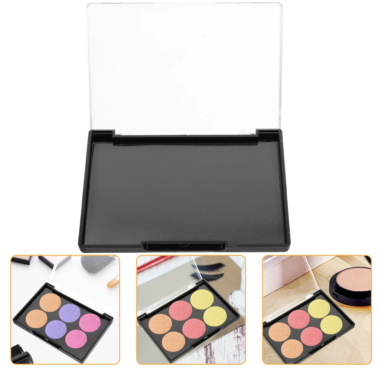 Eyeshadow Palette Empty Makeup Eyeshadow Container Magnetic Makeup Tray for Women Girls