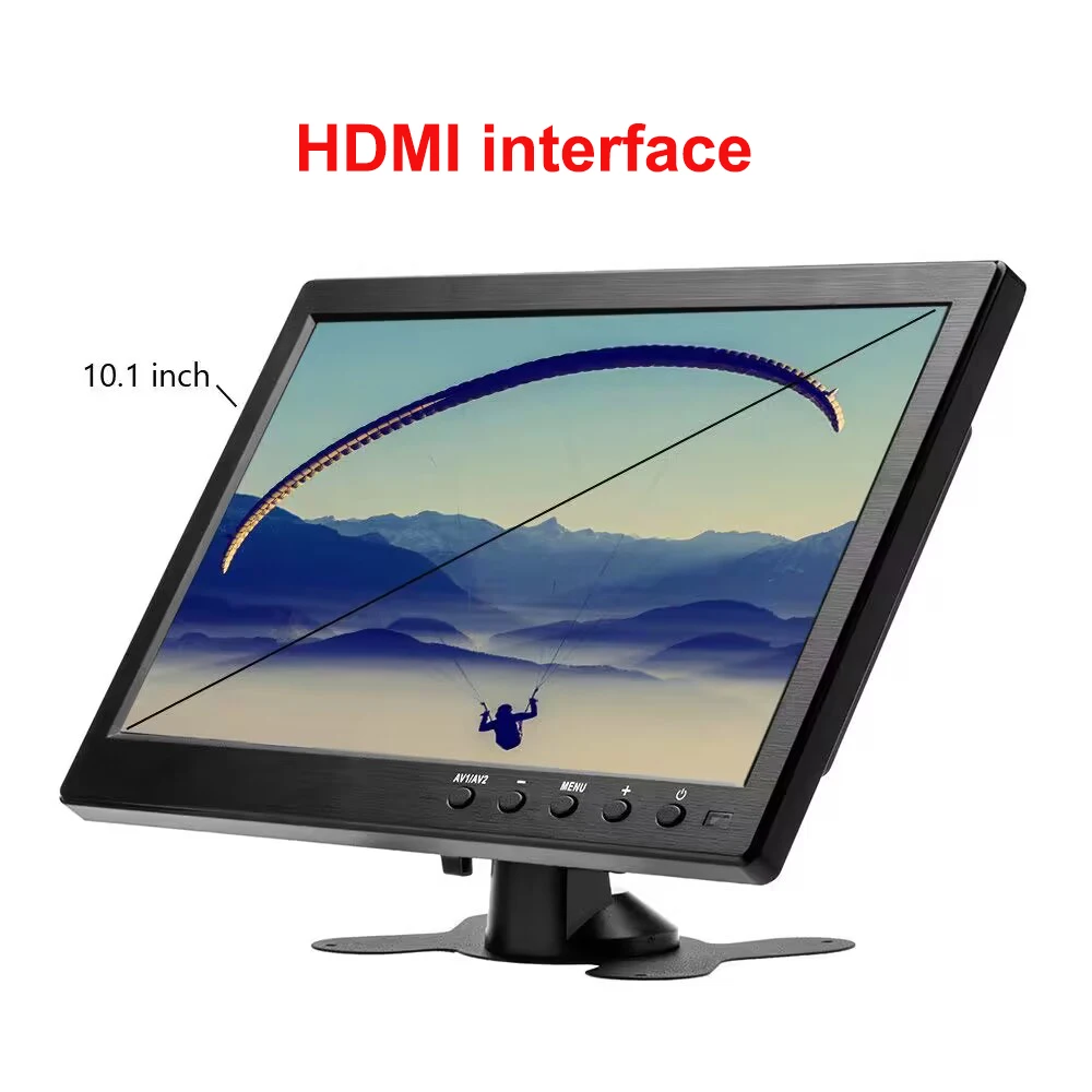HDMI TFT LCD ÷ ũ HD ڵ , HDMI/AV ڵ  Ʈ ý , ī޶ ڵ ĸ麸  ýۿ, 10.1 ġ