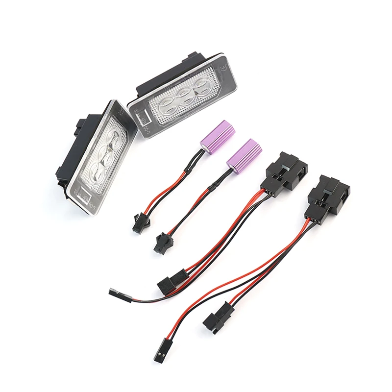 Skoda Octavia Sedan Rapid Fabia MK2 MK3 탁월한 B6 콤보 예티 5L SMD Led 번호판 조명 CANbus