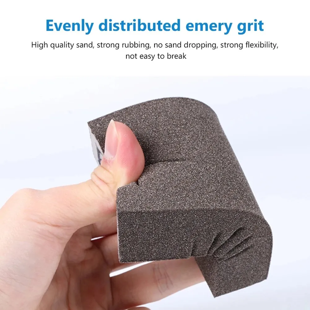 

Grit 60/80/120/210 Wall Grinding Sponge Sand Block Sandpaper Polished Sand Brick Herramientas Accessories Lixadeira