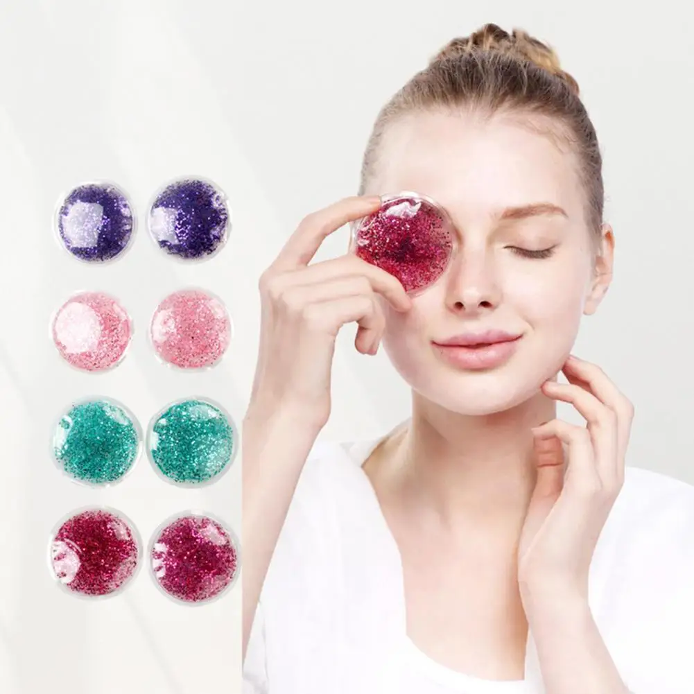 2 Pcs/pair Reusable Hot Cold Therapy Heat Ice Gel Pack First Aid Eye