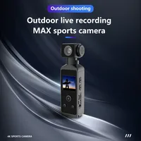 IAURA Pocket 5K HD Action Camera with 270° Rotatable Lens, Optical Image Stabilizer, MicroSD / TF Card, Waterproof Housing, - Image 3