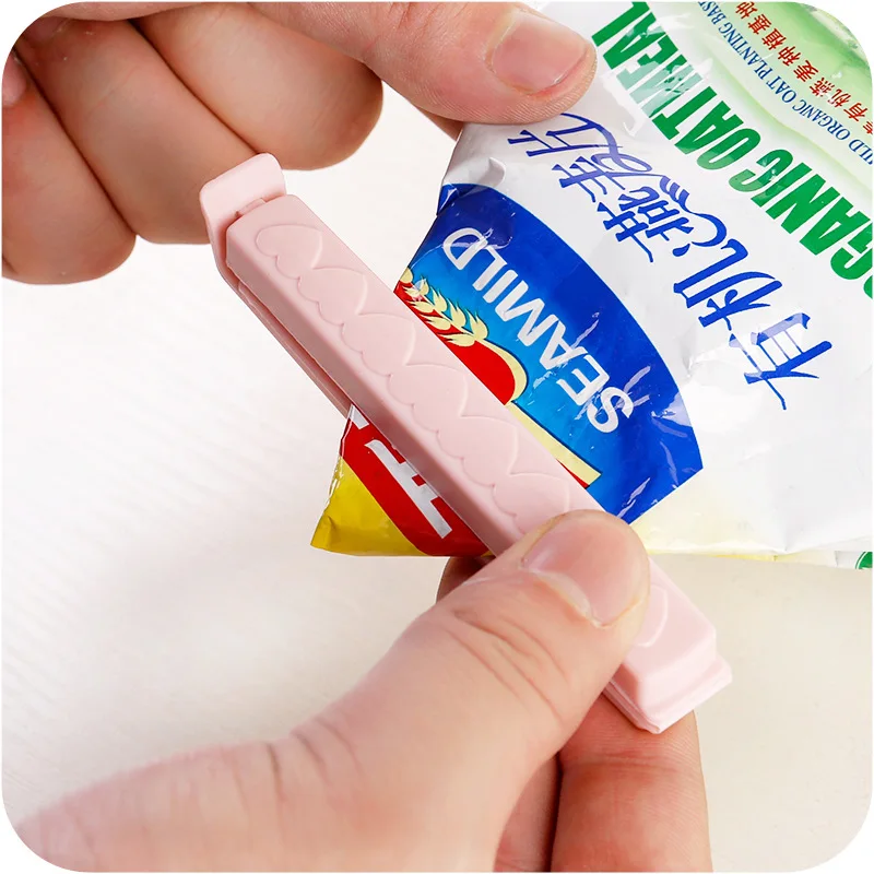 Plastic Food Bag Clips 5Pcs metal clamp clips