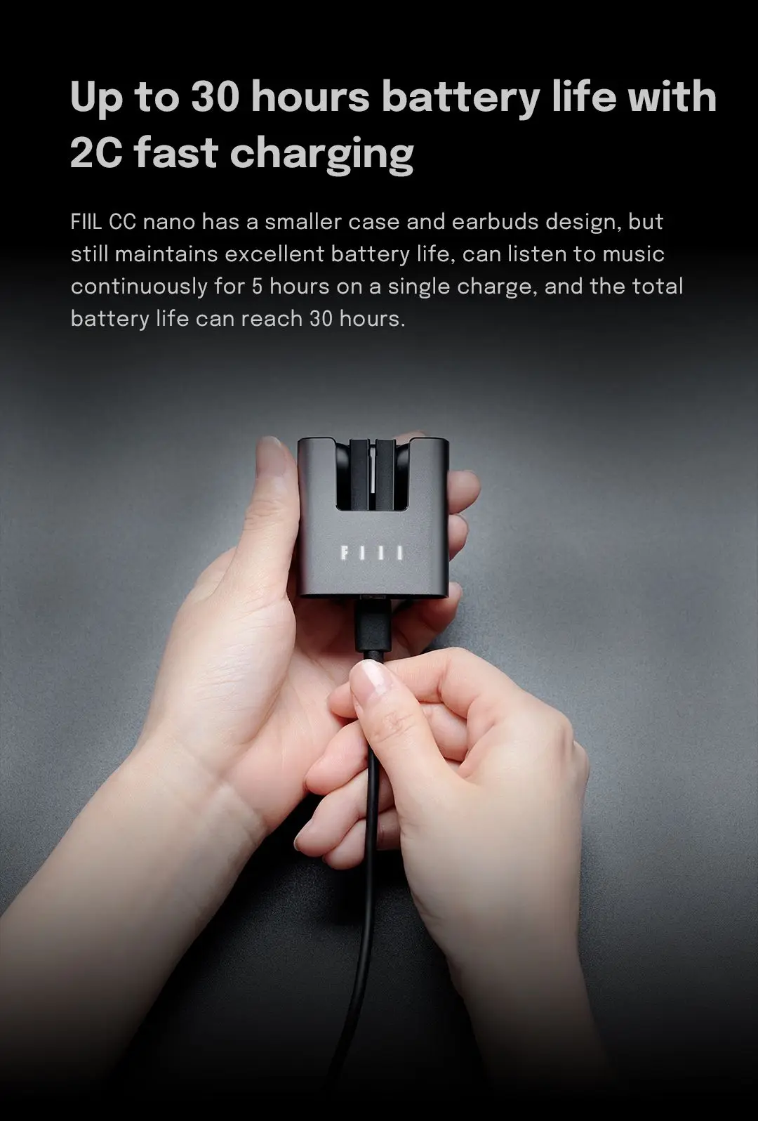 Global Version FIIL CC Nano Wireless Bluetooth 5.2 Earbuds ENC TWS Headphones Metal Design Hi-Fi Earphones Support APP Gift