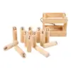 En Throwing Game with Numbered Pins for Game Backyard Ages Family 1
