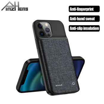 PINZHENG 6800mAh Battery Charger Case For iPhone 11 12 Mini 13 Pro Max Charging Cover For iPhone XR Xs Max Portable Power Bank