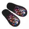 Custom Halloween Clown Horror Movie Terrifier House Slippers Soft Warm Memory Foam Fluffy Slipper Indoor Outdoor Shoes 1