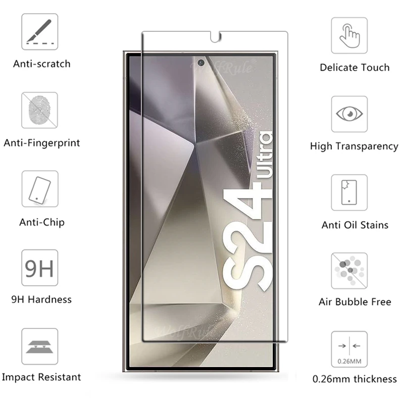 Shatterproof Glass for Samsung Galaxy S24 Ultra S23 Plus Screen Protector  Anti Fingerprint Tempered Glass for Samsung S23 S23FE - AliExpress