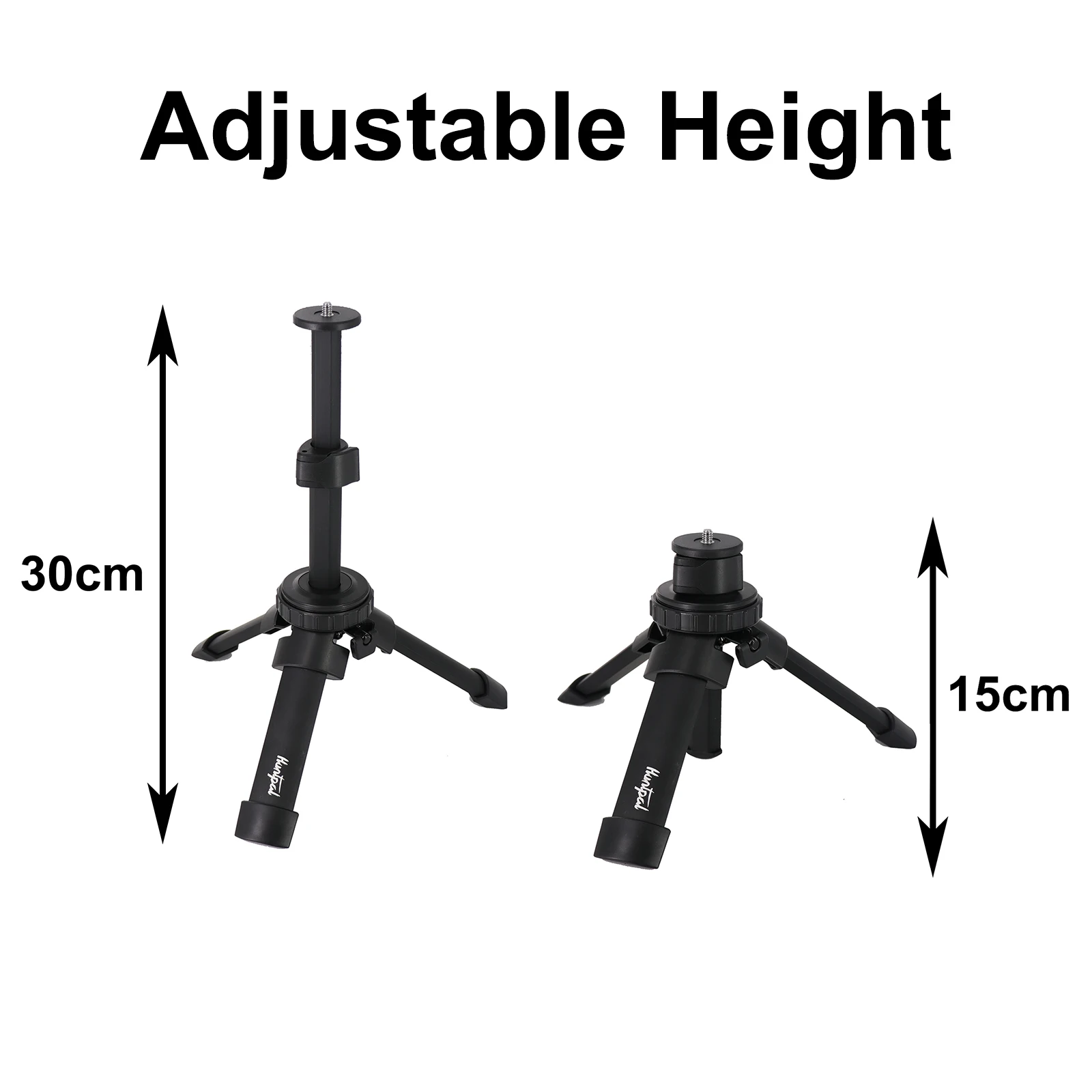 Professional Camera Tripod Aluminum Shooting Stick Universal Telescope Tripod Portable Accessories Height Adjustment for Outdoor